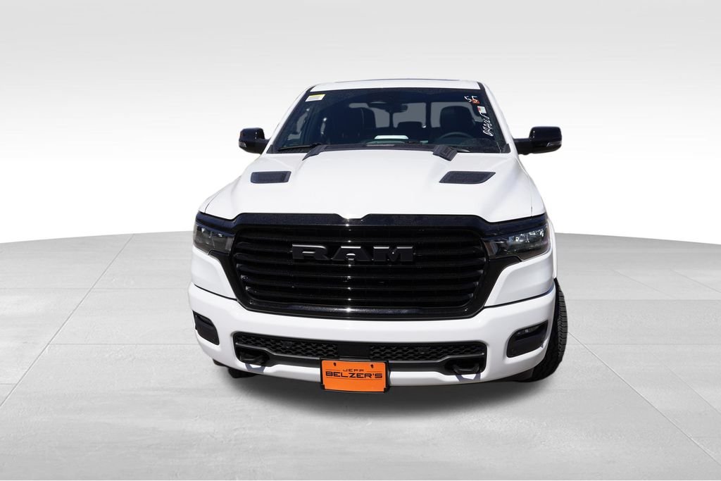 New 2026 Bright White Clear-Coat Exterior Paint RAM Laramie image 8