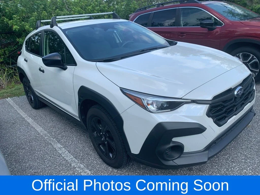 Used 2024 White Subaru Base image 1