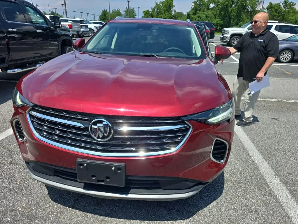 Used 2022 Cinnabar Metallic Buick Preferred image 2