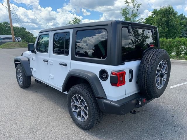 New 2026 Bright White Clear-Coat Exterior Paint Jeep Sport S image 3