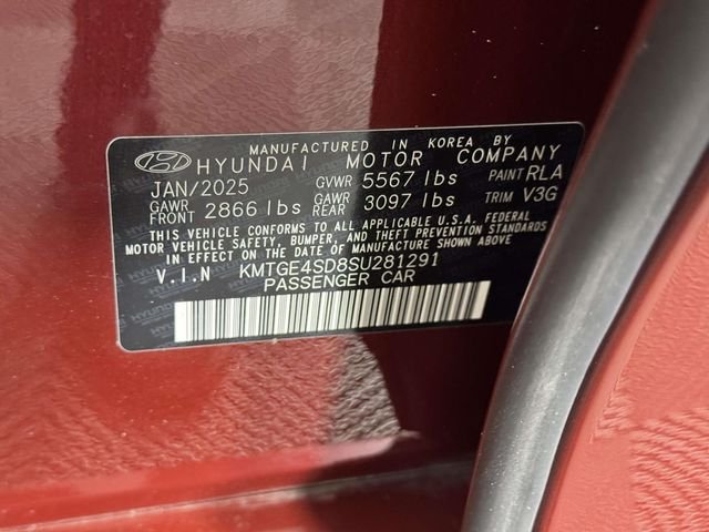 Certified Used 2025 Red Genesis 3.5T image 16