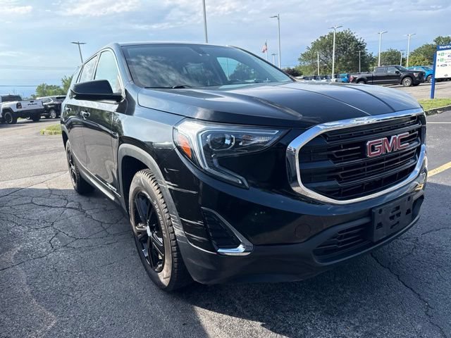 Used 2019 EBONY TWILIGHT METALLIC GMC SLE image 7