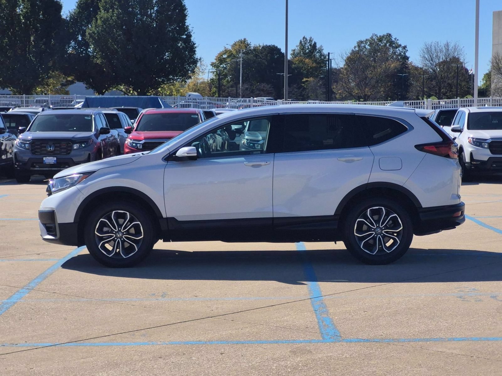 Certified Used 2020 White Honda EX-L image 9