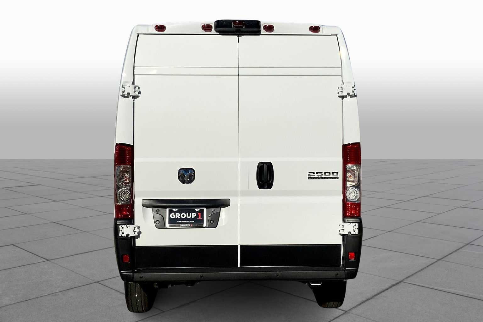 New 2026 Bright White Clear-Coat Exterior Paint RAM Tradesman image 4