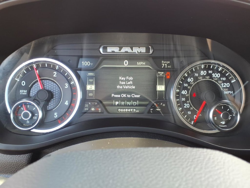Used 2024 Billet Silver Metallic Ram Laramie level 1 w/safety group & cummins 6.7l diesel image 32
