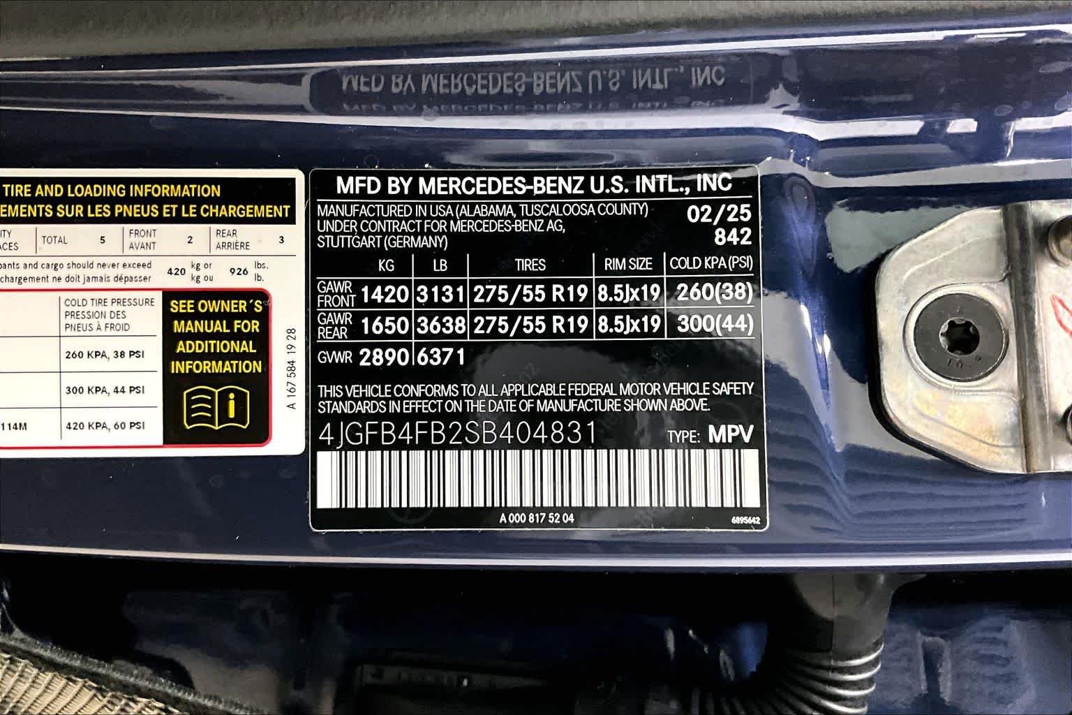 Certified Used 2025 Twilight Blue Metallic Mercedes-Benz GLE 350 image 37