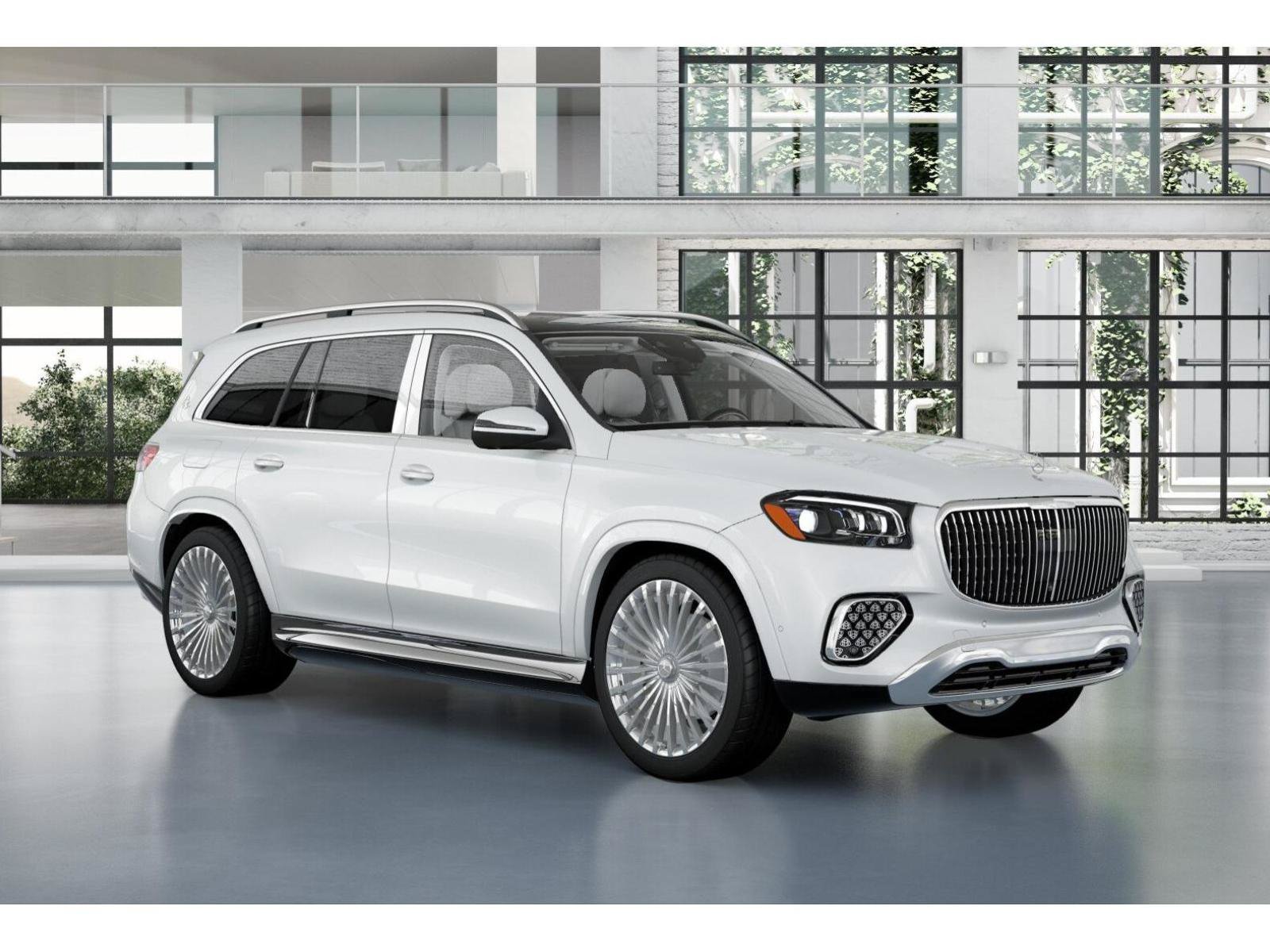 New 2026 MANUFAKTUR Moonlight White Metallic Mercedes-Benz Maybach GLS 600 image 11
