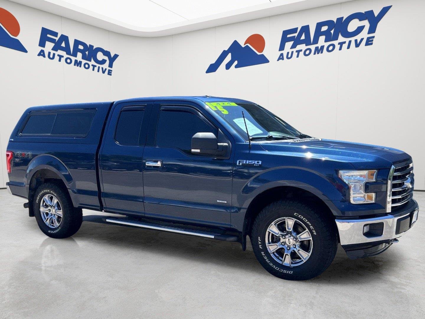 Used 2015 Blue Jeans Metallic Ford XLT image 3
