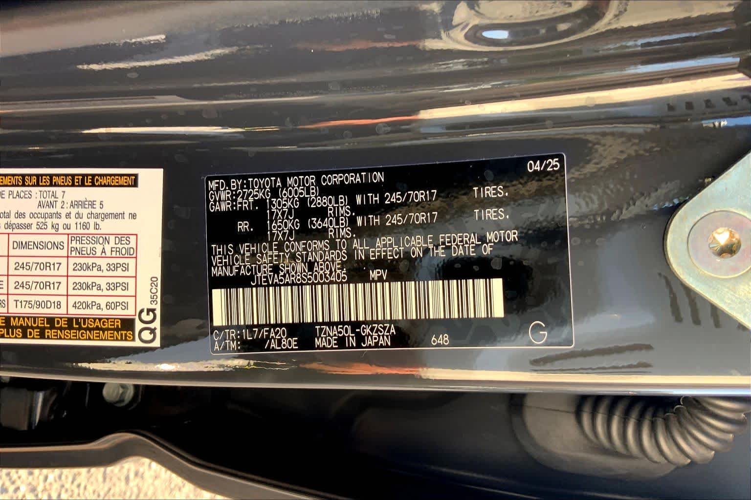 Used 2025 Underground Toyota SR5 image 34