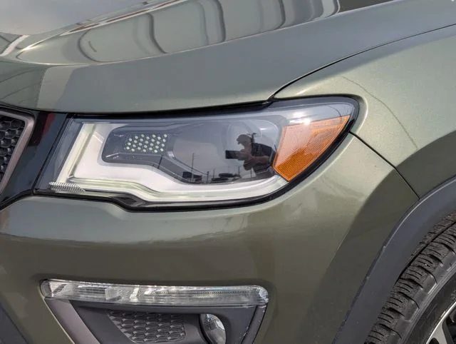 Used 2021 Green Jeep Trailhawk image 7