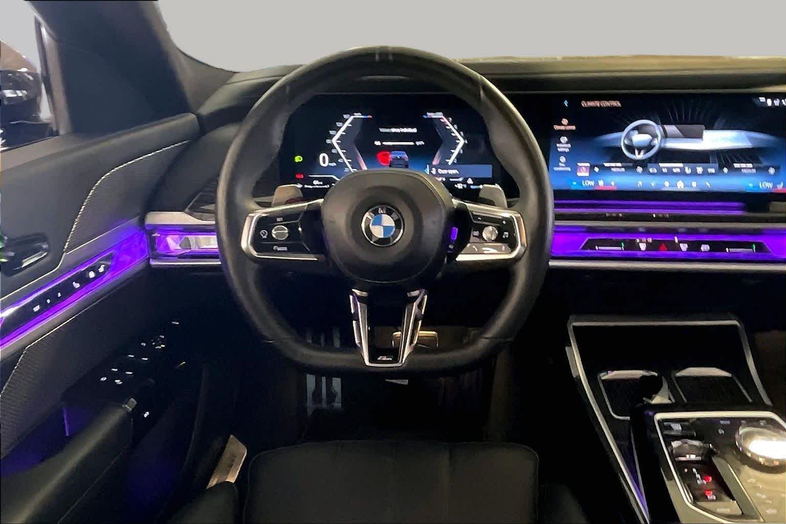Certified Used 2023 Black Sapphire Metallic BMW 740i image 5