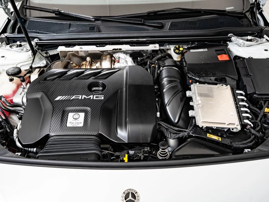 Used 2023 Digital White Metallic Mercedes-Benz CLA 45 AMG® image 46