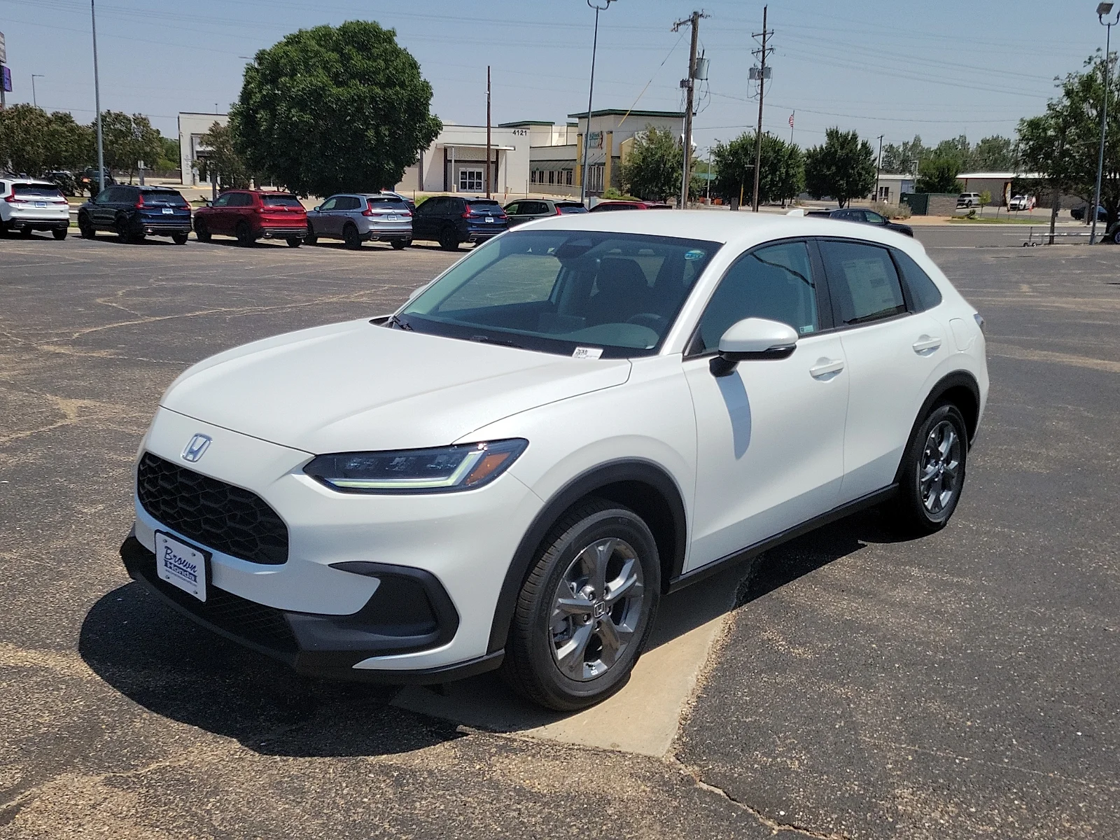 New 2027 Platinum White Pearl Honda LX 2WD image 5