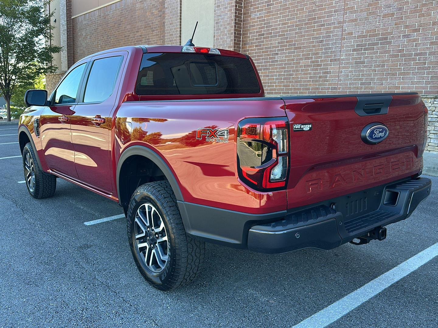 Used 2026 Red Ford LARIAT image 3