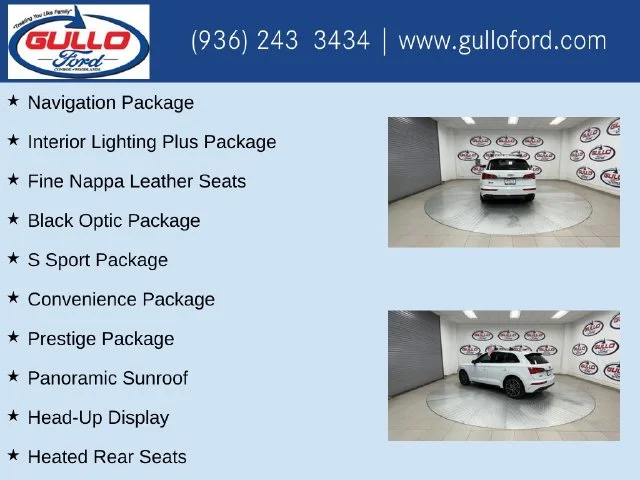 Used 2022 Glacier White Metallic Audi Prestige image 10