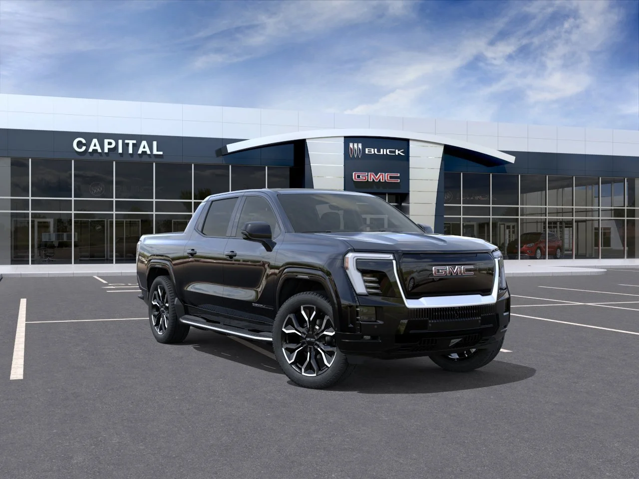 New 2026 ONYX BLACK GMC Max Range Denali image 2