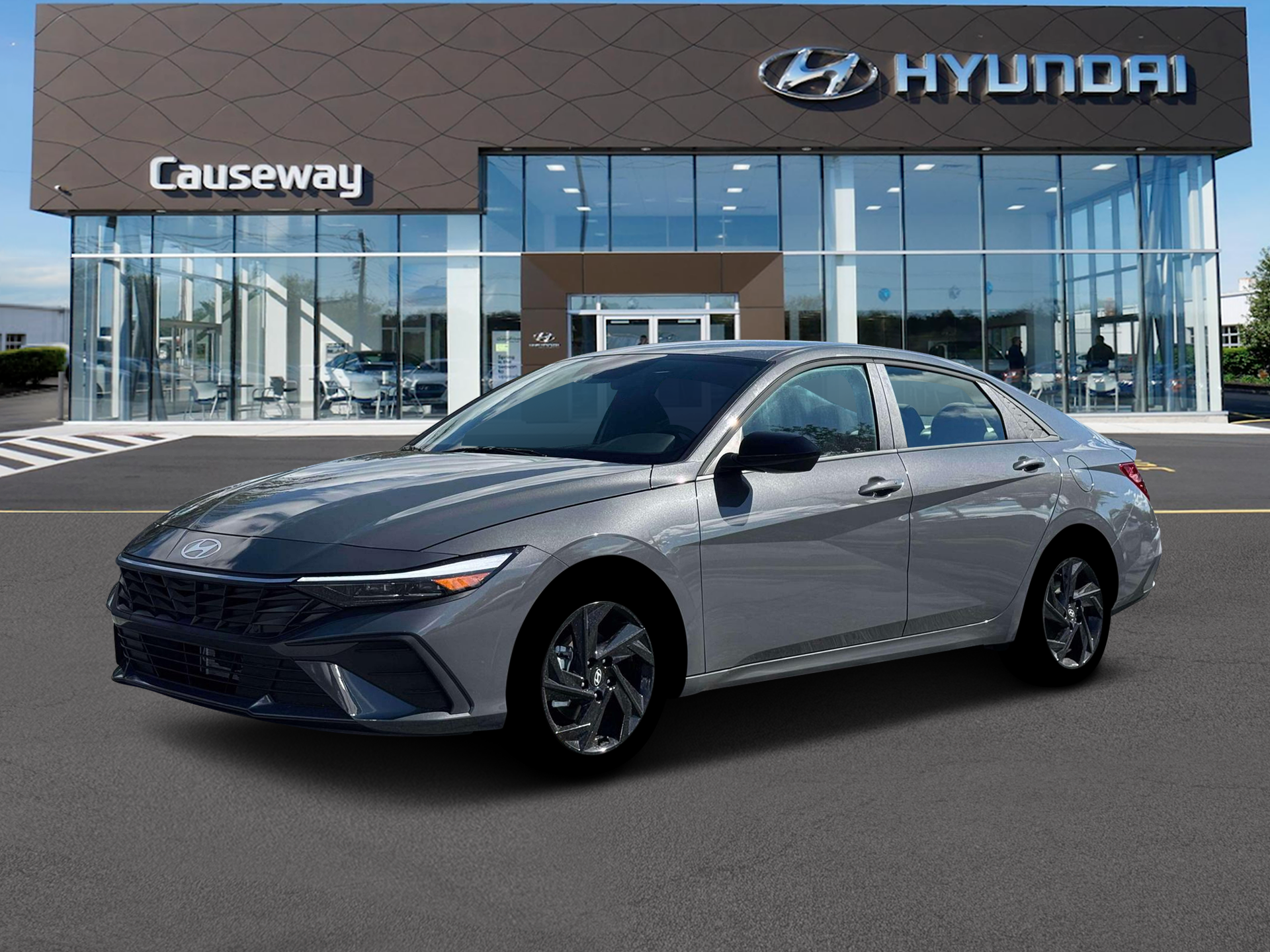 New 2026 Gray Hyundai SEL Sport image 2