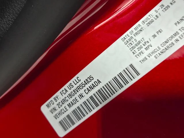 New 2027 Red Hot Pearl-Coat Exterior Paint Chrysler Select image 20