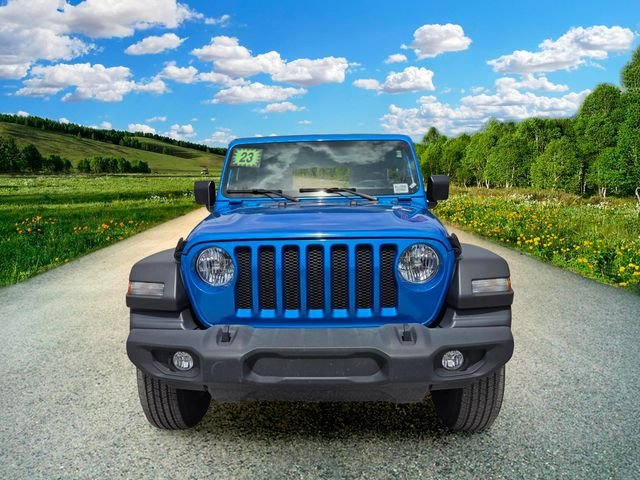 Used 2023 Blue Jeep Sport image 8