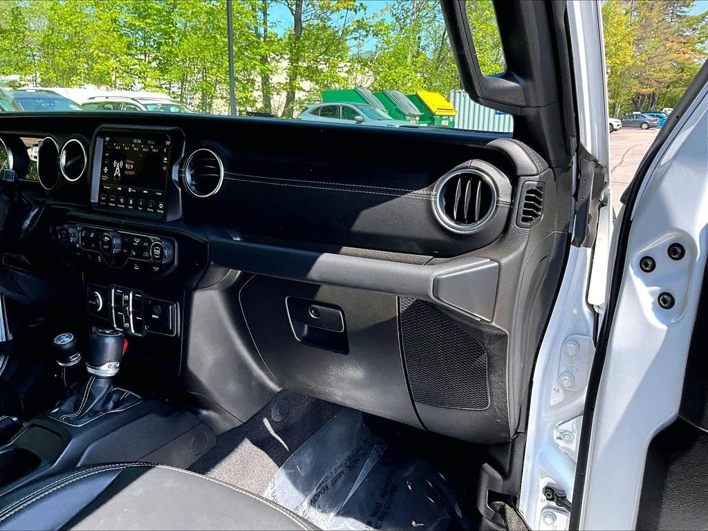 Used 2023 Bright White Clearcoat Jeep Sahara 4xe image 13