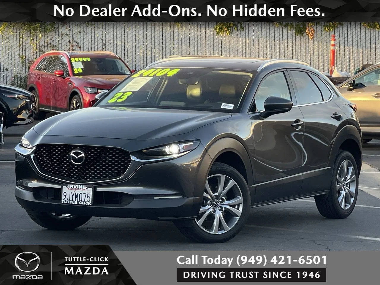 Used 2023 Machine Gray Metallic Mazda 2.5 S Premium Package image 1