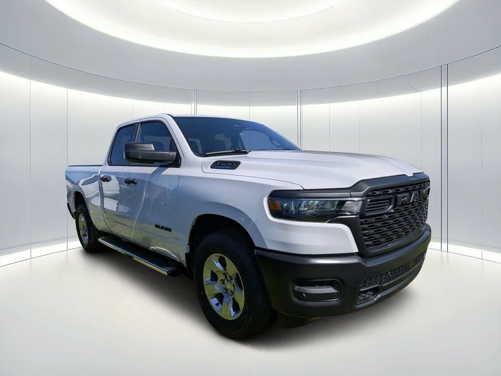 New 2026 Bright White Clear-Coat Exterior Paint RAM Tradesman image 2
