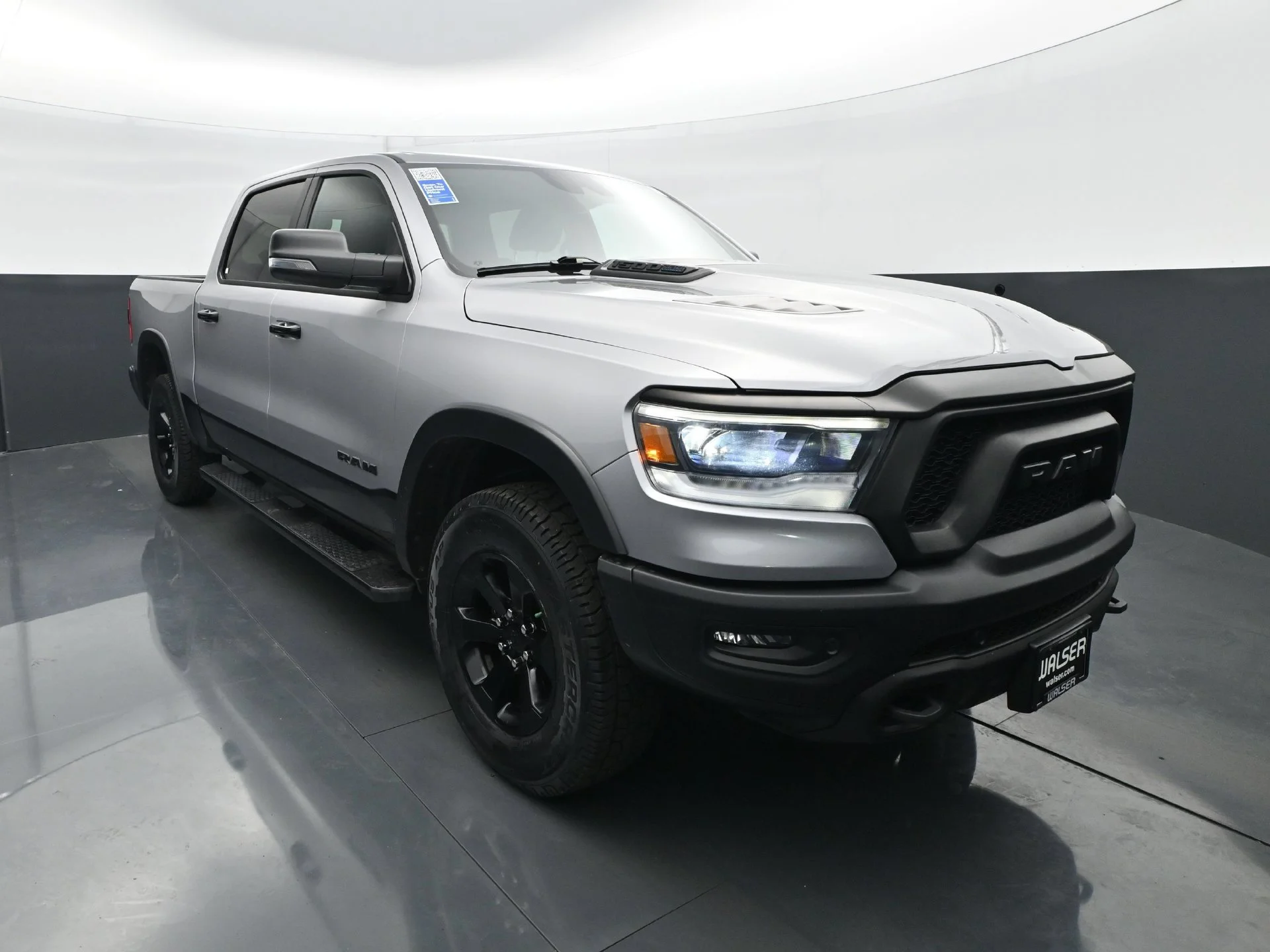 Used 2023 Billet Silver Metallic Clearcoat Ram Rebel image 12