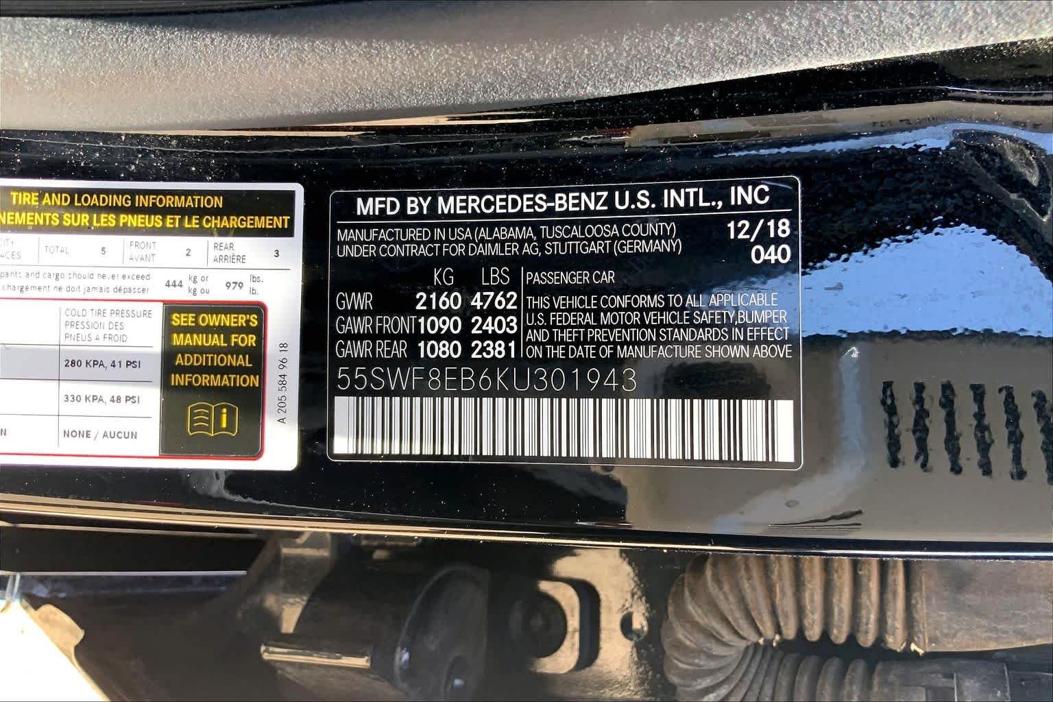 Used 2019 Black Mercedes-Benz C 300 image 30