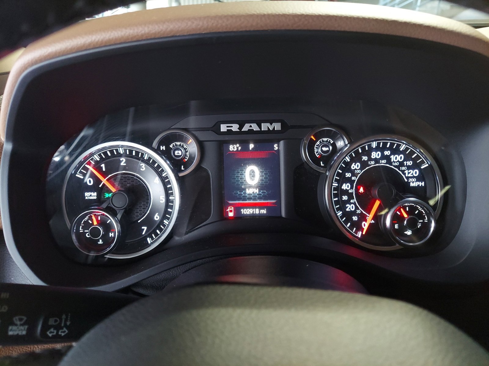 Used 2020 Diamond Black Crystal Pearlcoat Ram Lone Star image 20