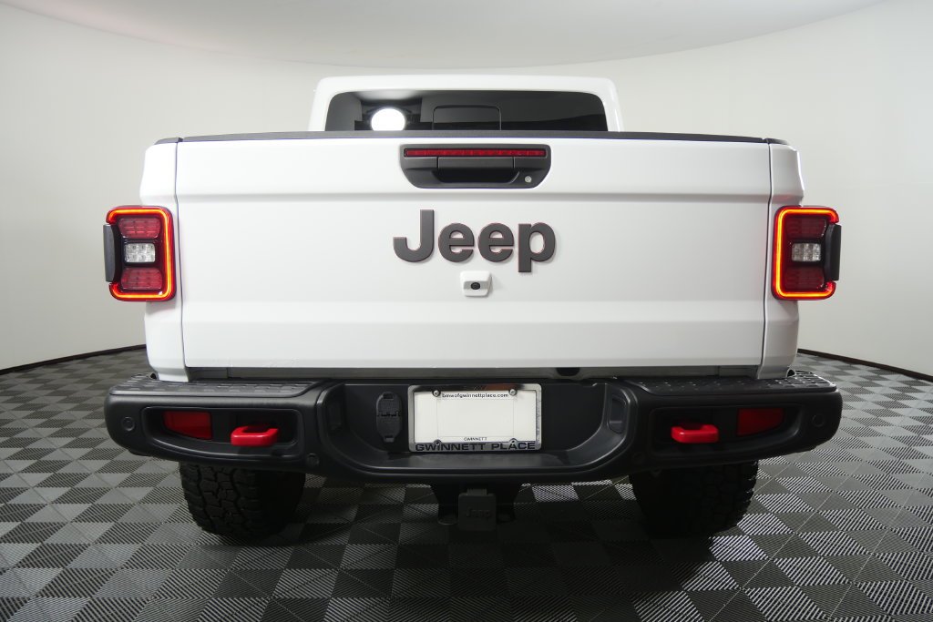 Used 2021 Bright White Clearcoat Jeep Rubicon image 6