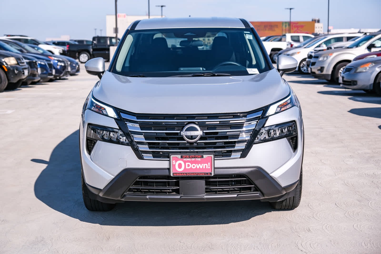 Certified Used 2025 Brilliant Silver Metallic Nissan SV image 2