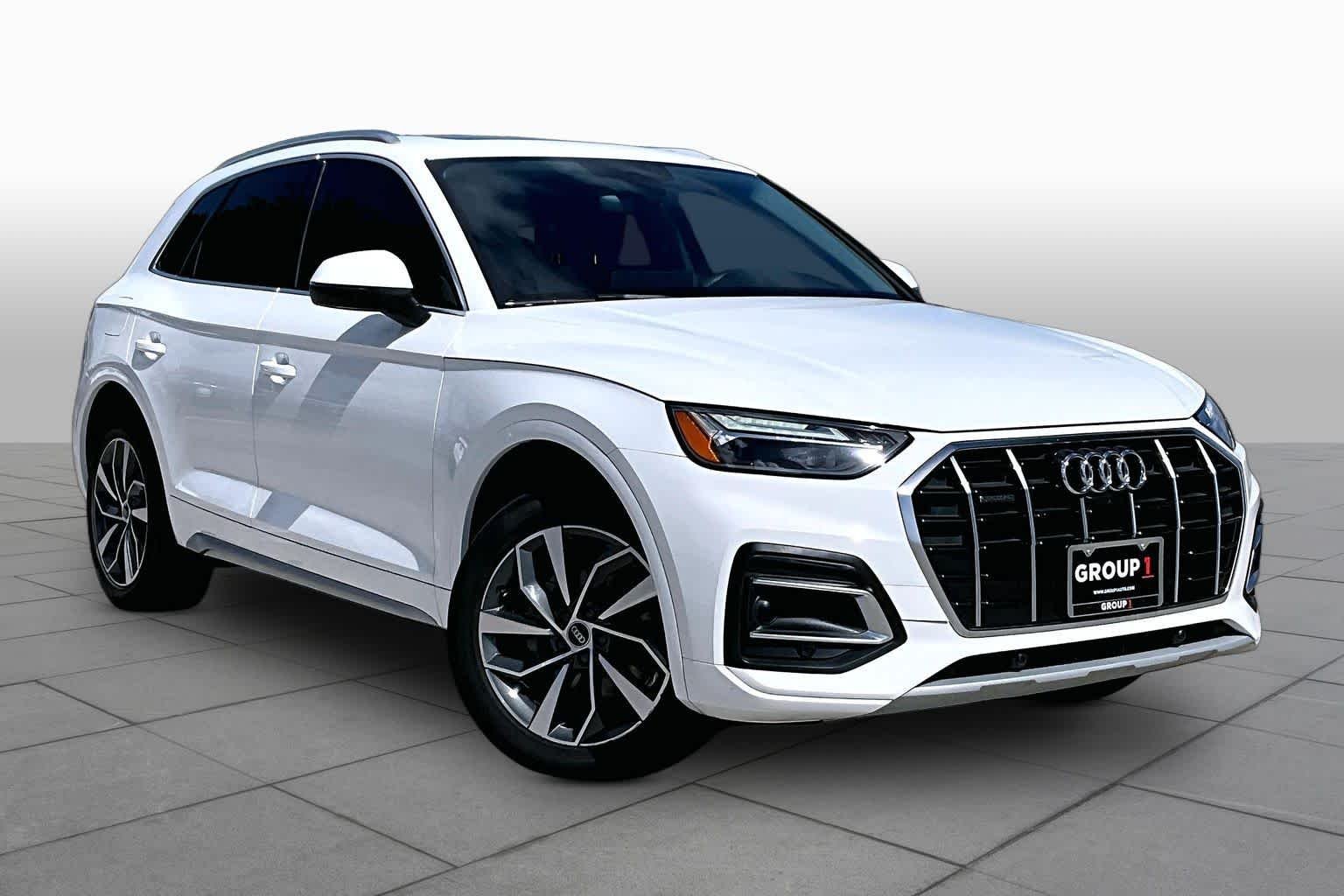 Used 2021 Brilliant Black Audi Premium Plus image 3