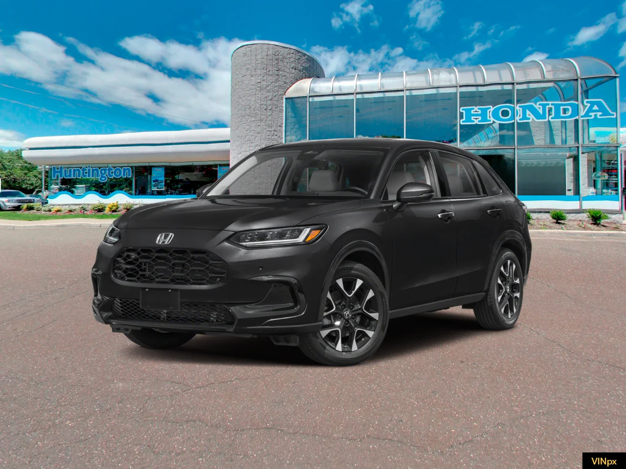 New 2027 Black Honda EX- AWD image 1