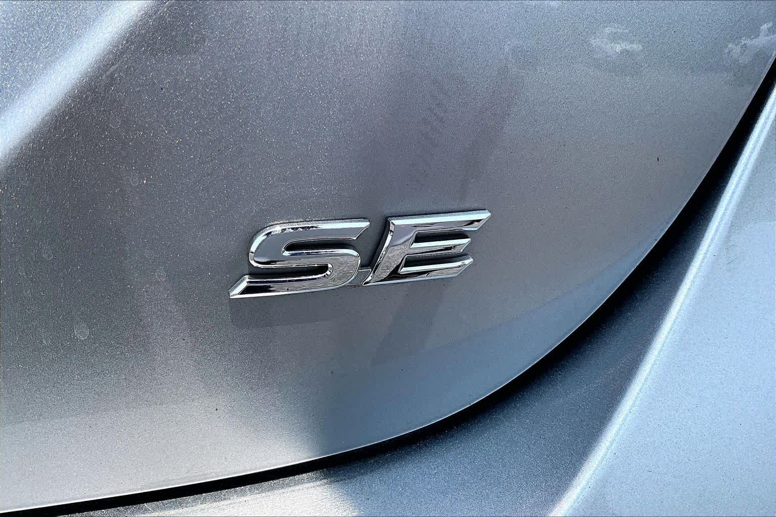 Used 2022 Celestial Silver Metallic Toyota SE image 10