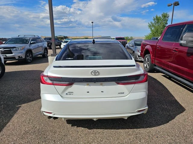 Used 2025 Midnight Black Metallic Toyota XSE image 6