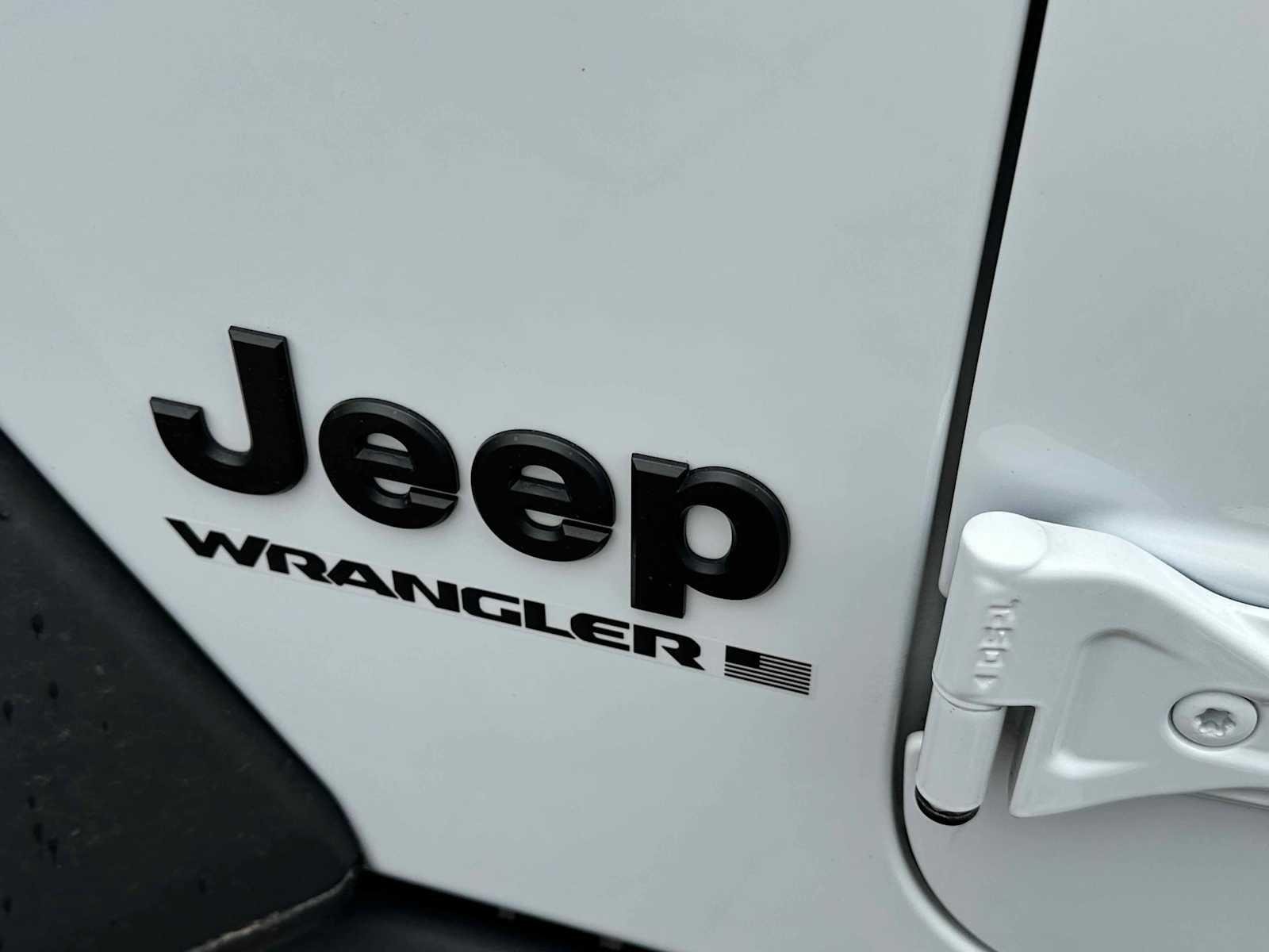Used 2025 Bright White Clearcoat Jeep Willys image 19