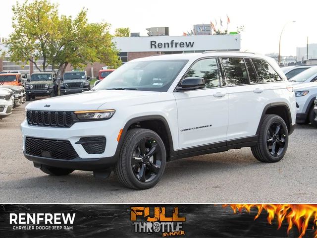 2025 Jeep Grand Cherokee Altitude* 4x4, Sunroof, Trailer Tow Pkg, Remote Start