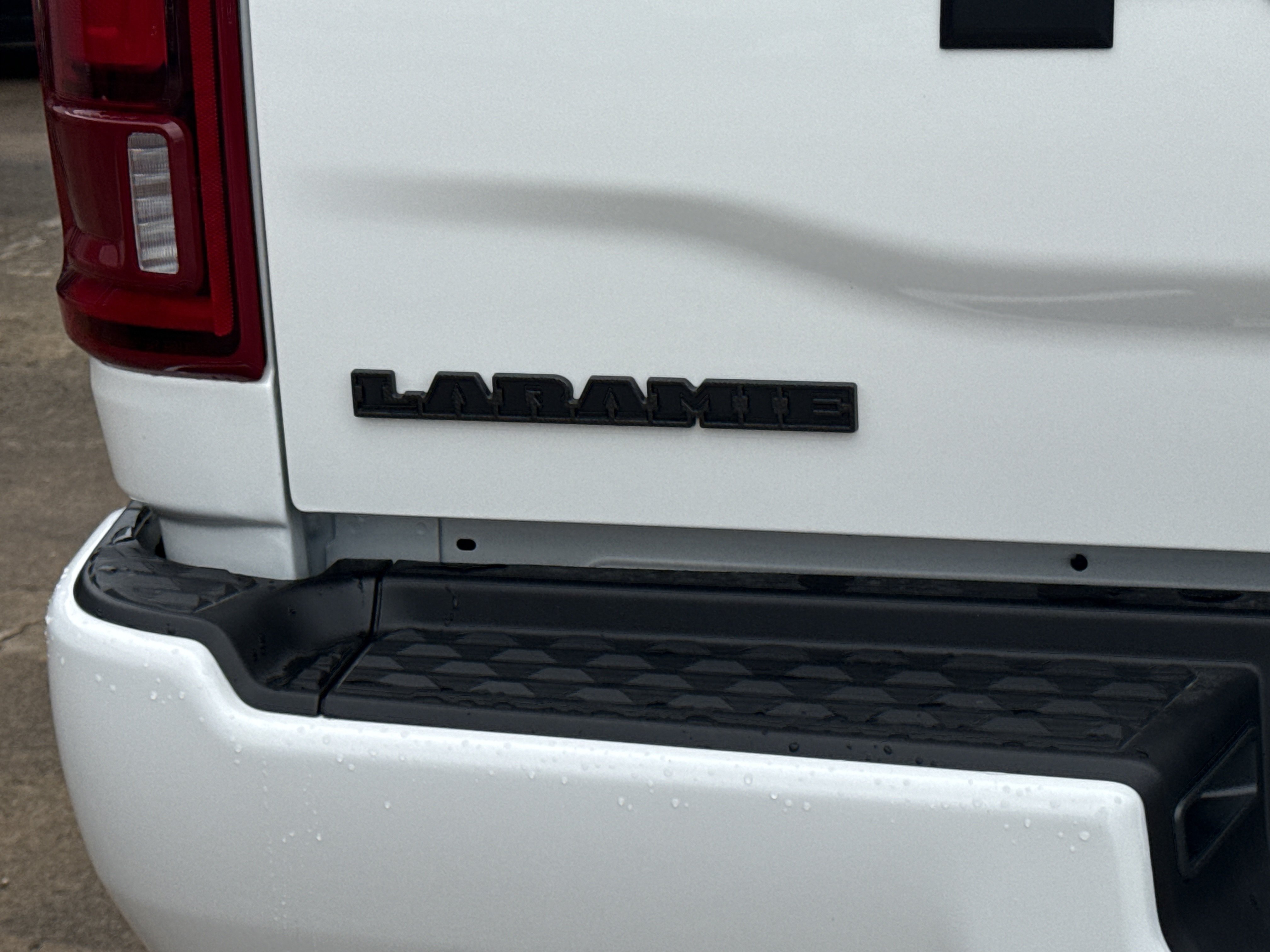 New 2026 Bright White Clear-Coat Exterior Paint RAM Laramie image 9