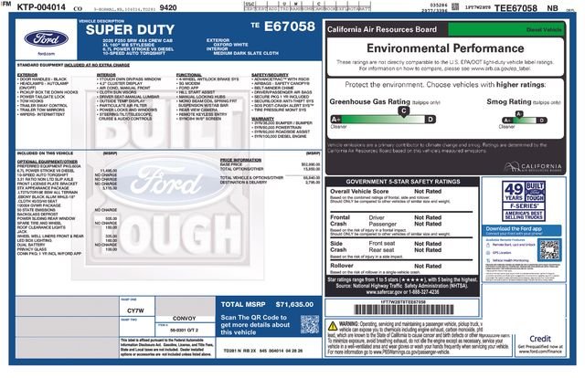New 2026 Oxford White Ford F-250® XL image 24
