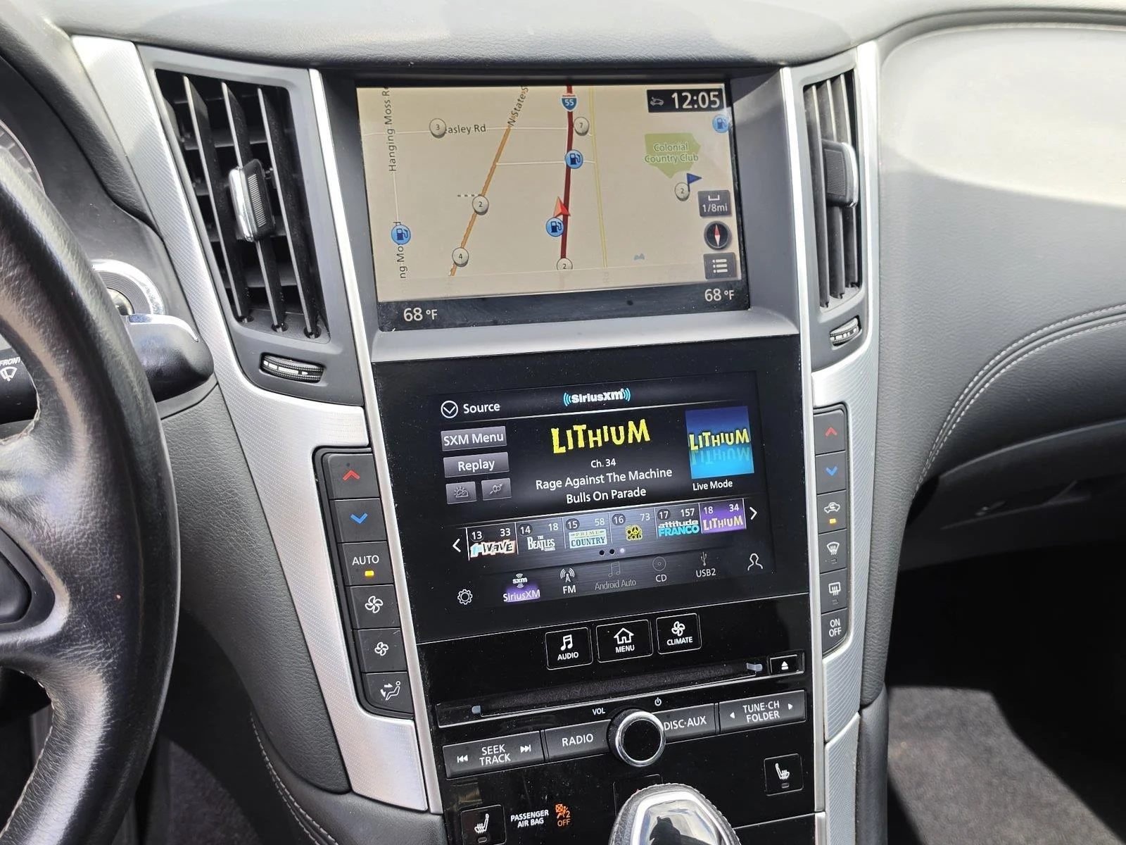 Used 2020 Pure White INFINITI 3.0t LUXE image 12
