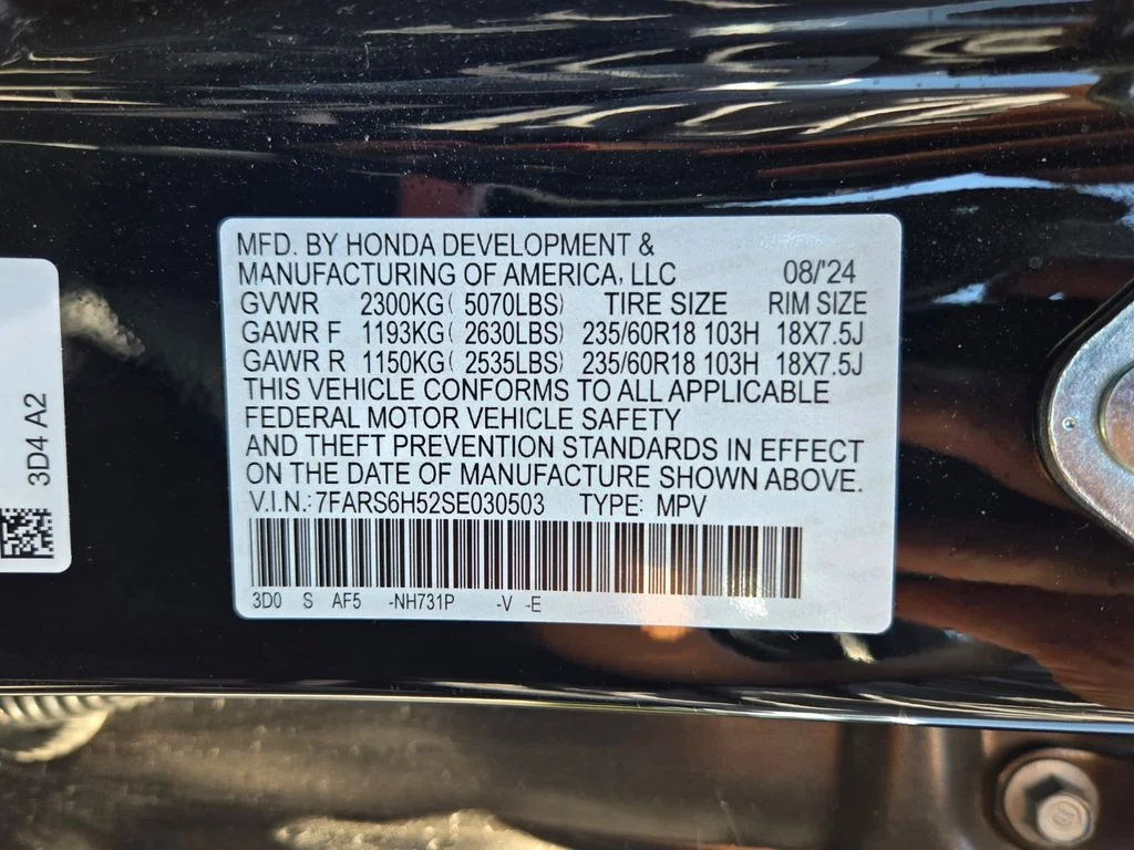 Used 2025 Black Honda Sport image 31
