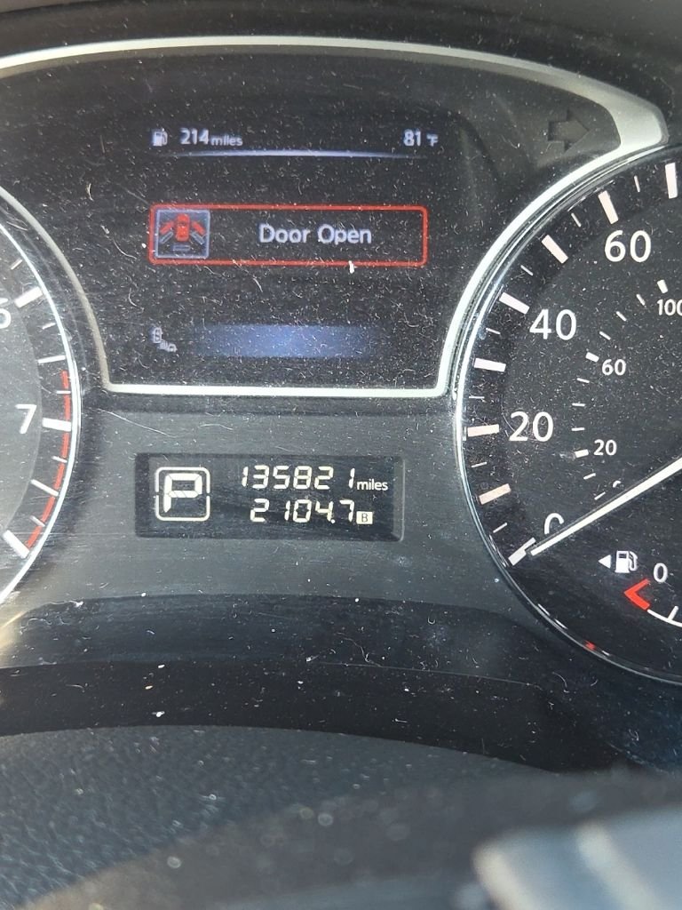 Used 2013 Pearl White Metallic Nissan 3.5 SL image 1