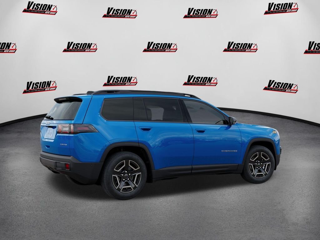 New 2026 Hydro Blue Pearl-Coat Exterior Paint Jeep Limited image 4