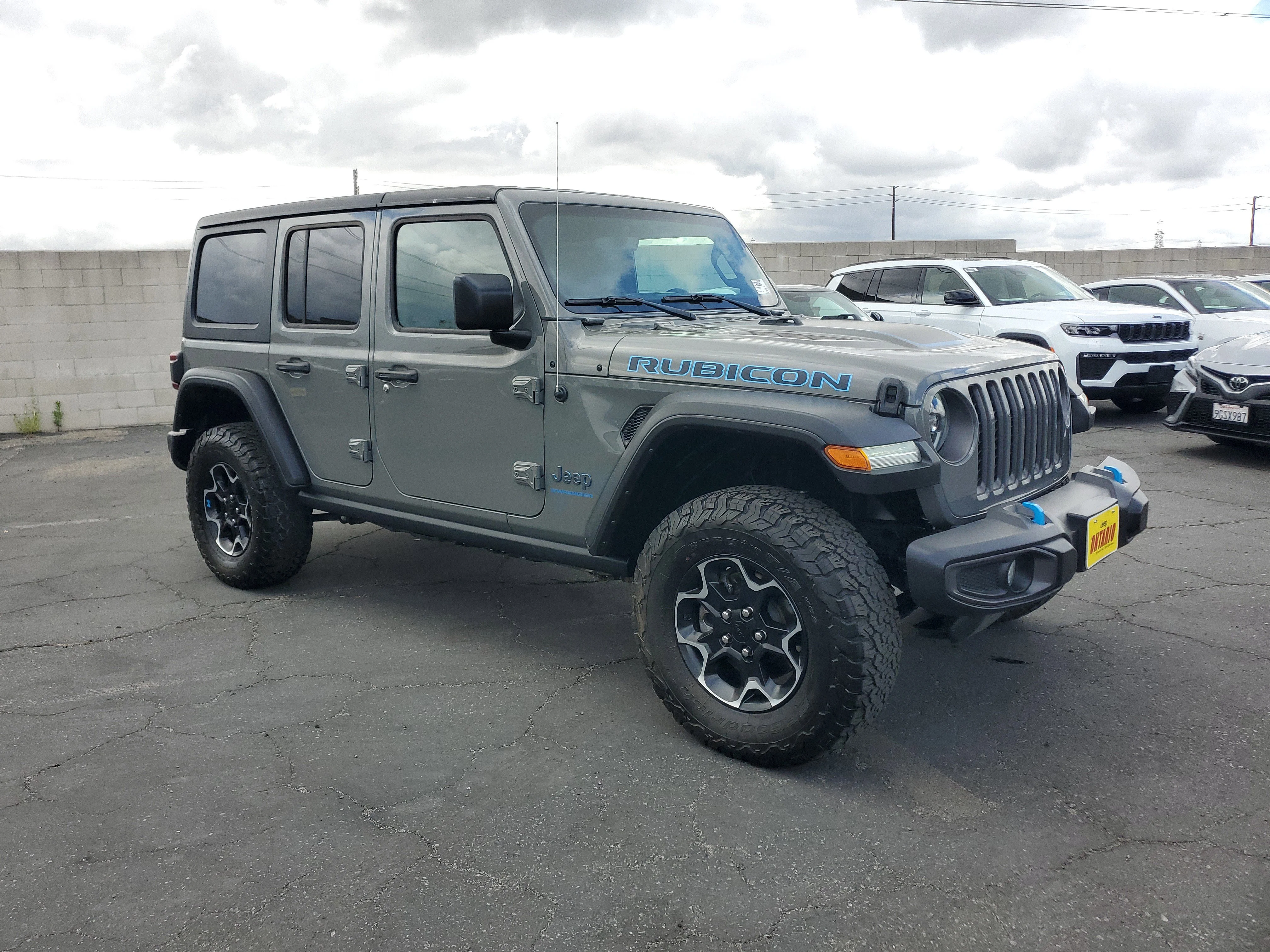 Certified Used 2023 Gray Jeep Rubicon 4xe image 29