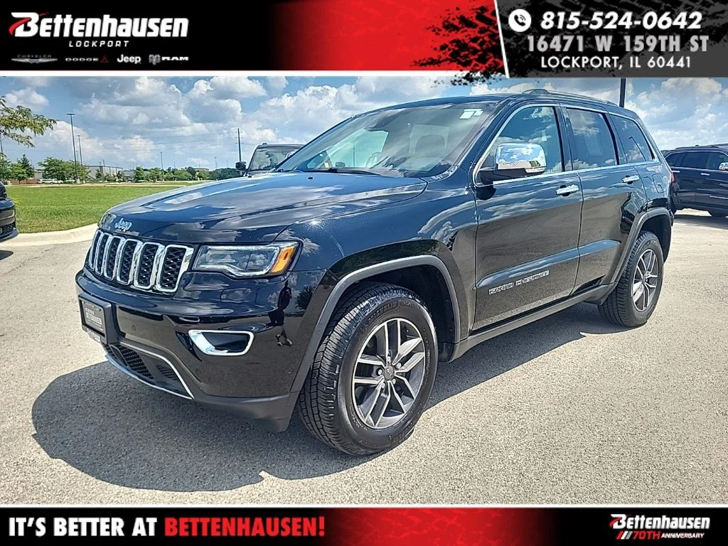 Used 2020 Black Jeep Limited image 1