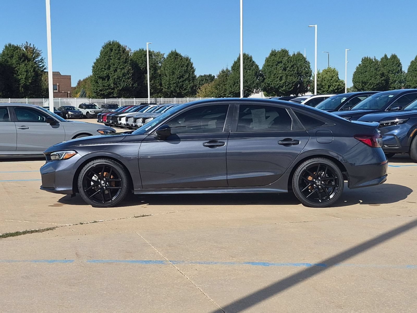 Certified Used 2025 Meteorite Gray Metallic Honda Sport Sedan image 10