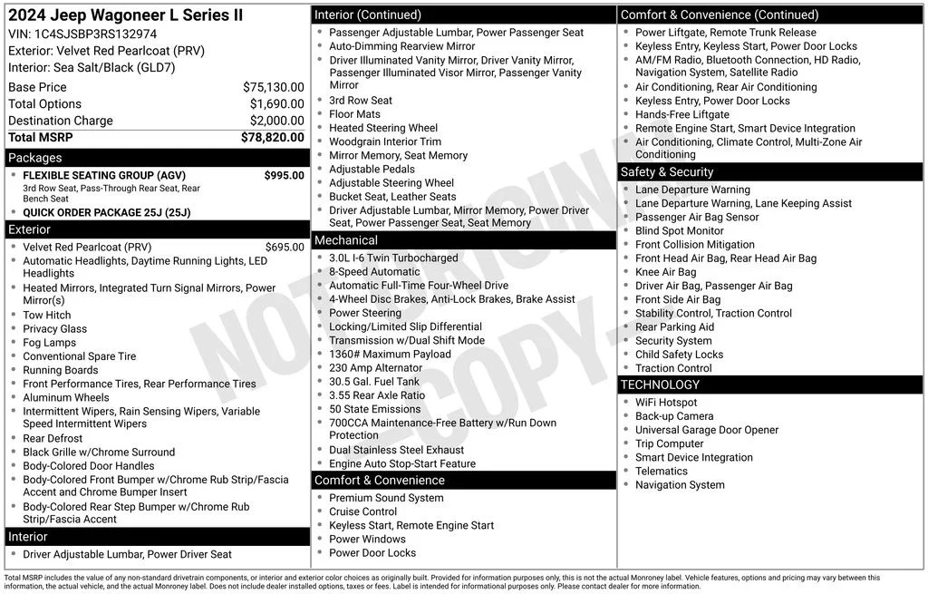 Used 2024 Red Jeep Series II image 41