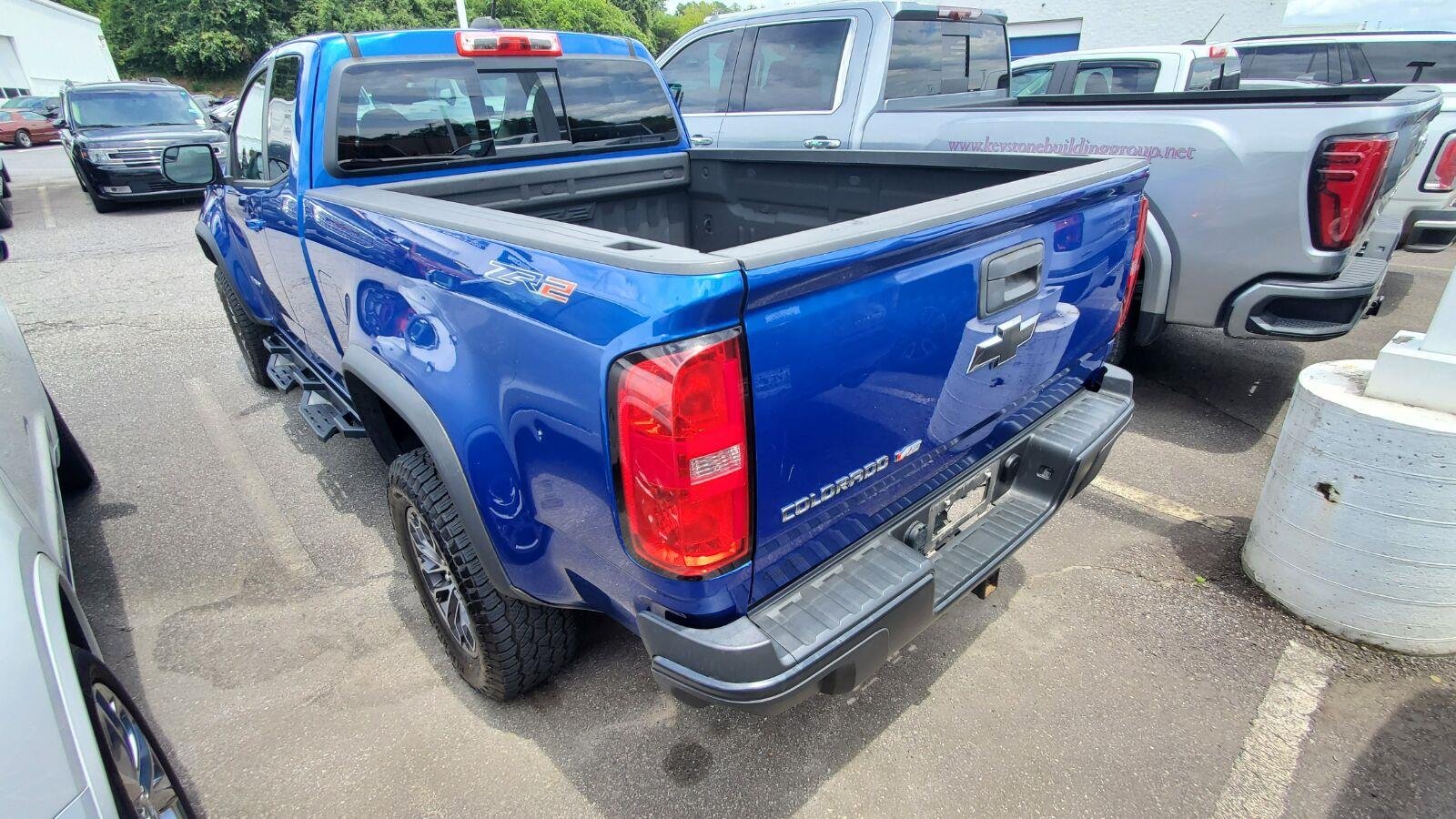 Used 2020 KINETIC BLUE METALLIC Chevrolet 4WD ZR2 image 8