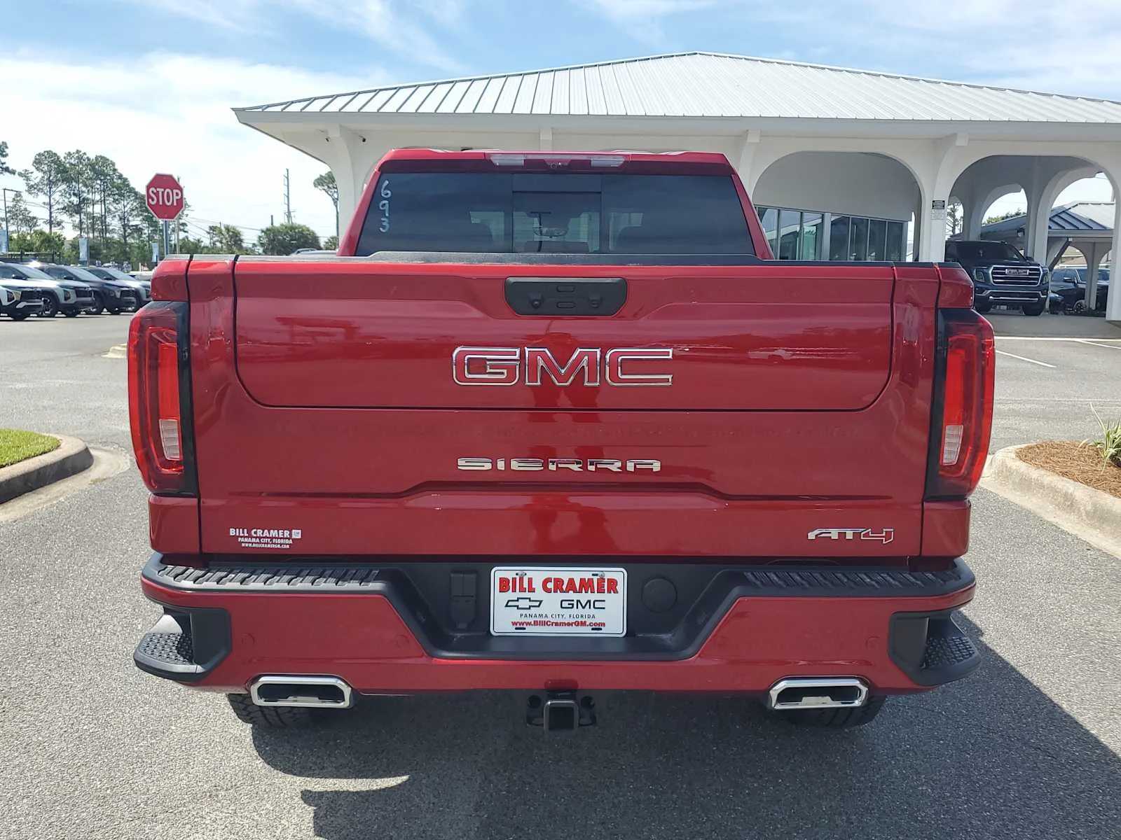 New 2026 Volcanic Red Tintcoat GMC AT4 image 4