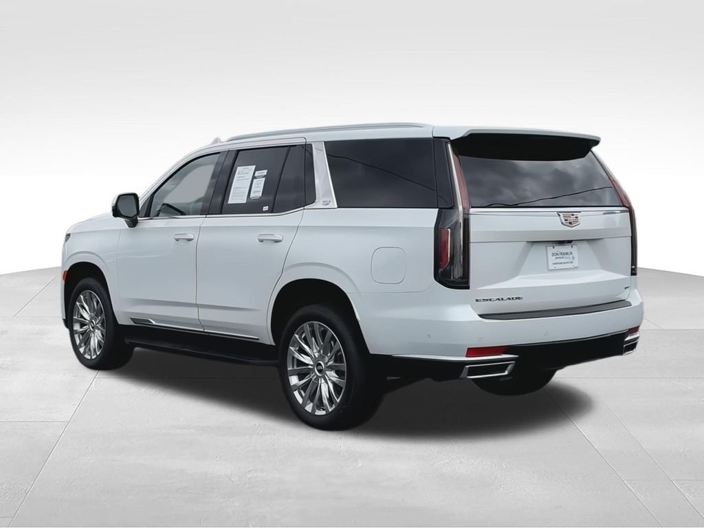 Used 2023 White Cadillac Premium Luxury image 6